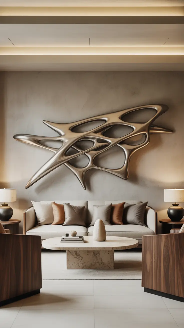 Wall Art for Living Room Ideas 2026: Modern Aesthetic Trends, Handmade Decor & Large Canvas Inspiration