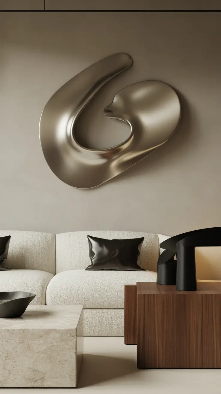 Wall Art for Living Room Ideas 2026: Modern Aesthetic Trends, Handmade Decor & Large Canvas Inspiration