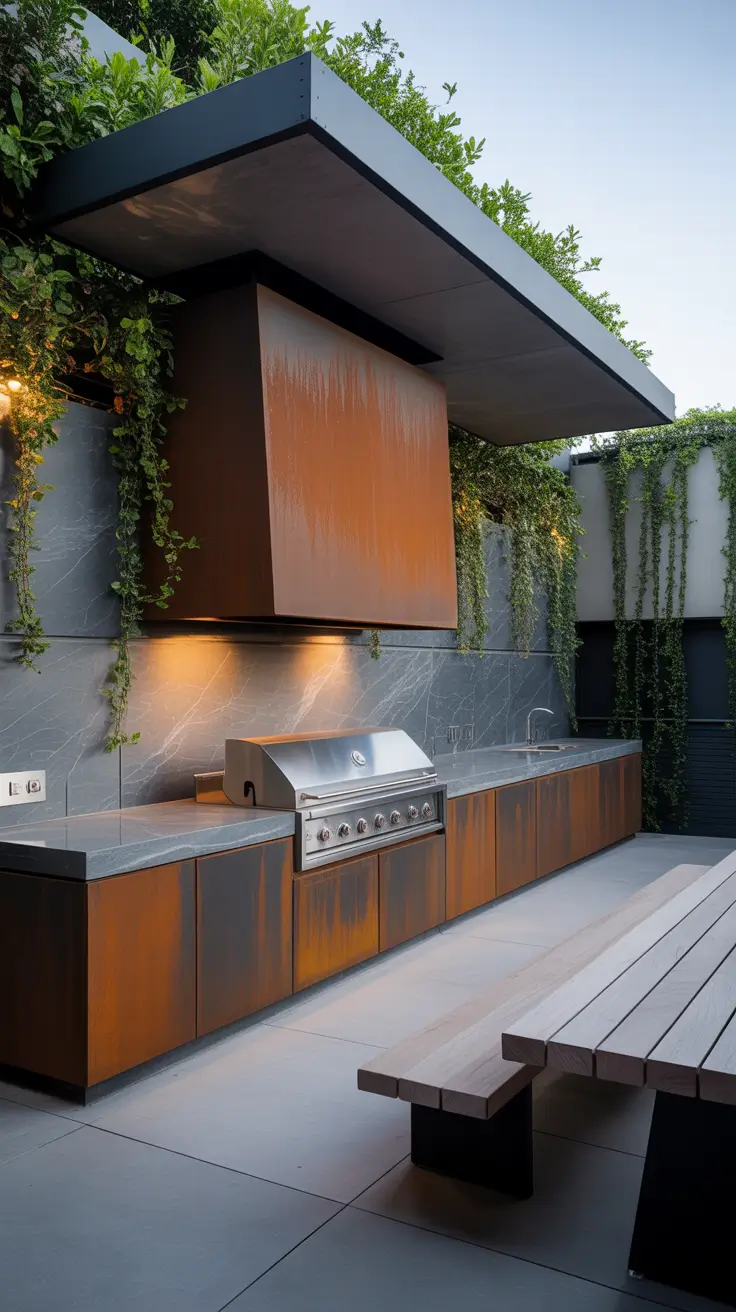 Outdoor BBQ Area With Roof 2026: Modern Covered Grill Ideas for Terrace, Deck & Garden