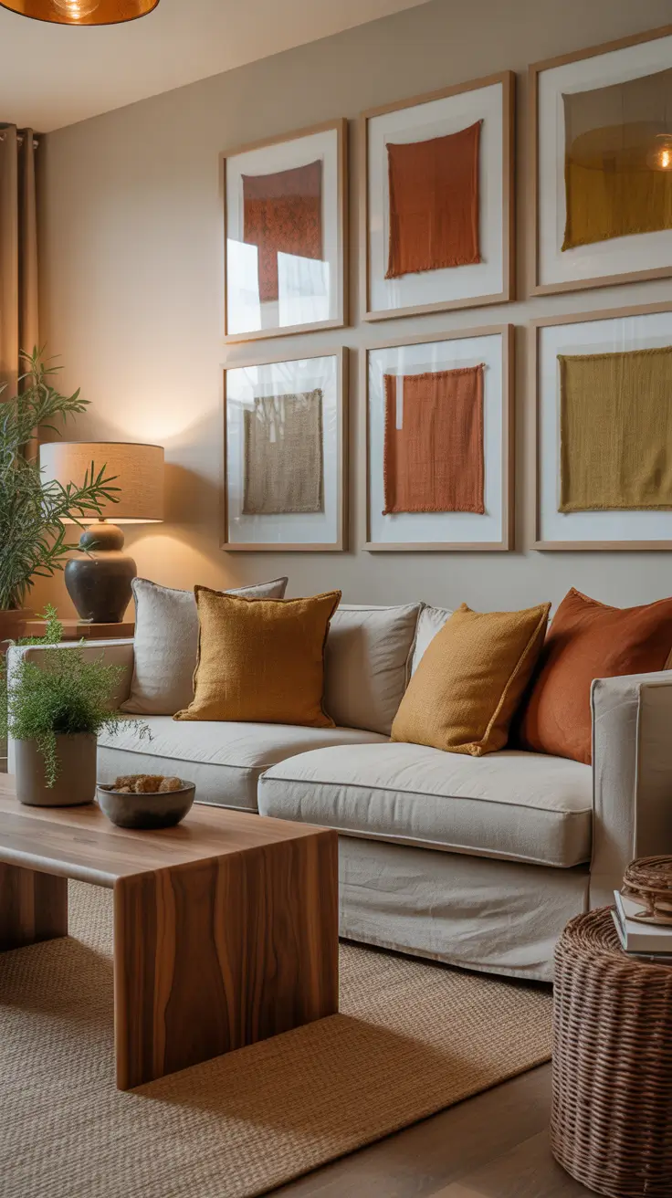 Wall Art for Living Room Ideas 2026: Modern Aesthetic Trends, Handmade Decor & Large Canvas Inspiration