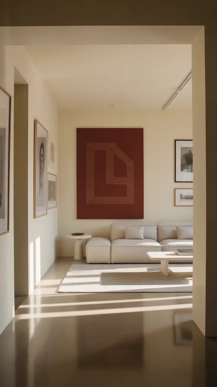 Wall Art for Living Room Ideas 2026: Modern Aesthetic Trends, Handmade Decor & Large Canvas Inspiration