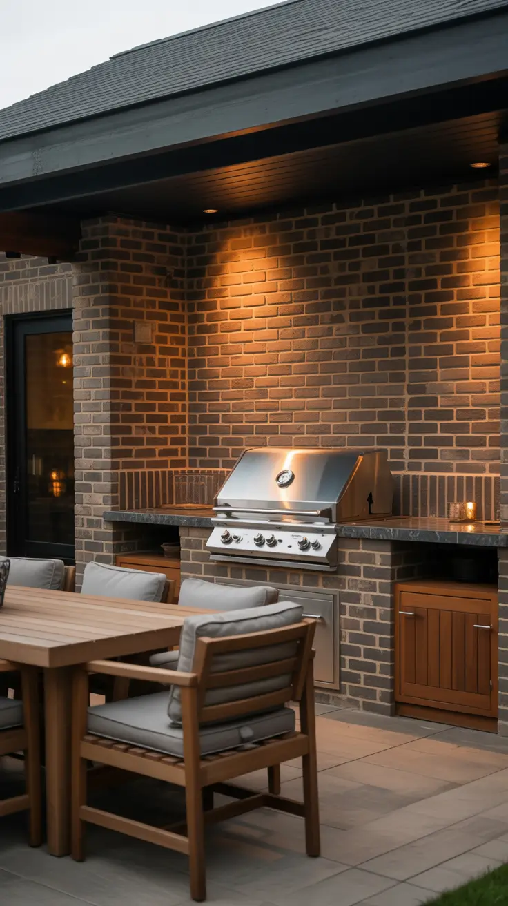 Outdoor BBQ Area With Roof 2026: Modern Covered Grill Ideas for Terrace, Deck & Garden