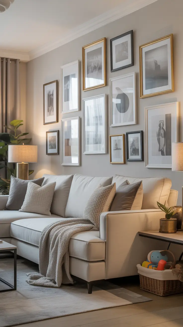 Wall Art for Living Room Ideas 2026: Modern Aesthetic Trends, Handmade Decor & Large Canvas Inspiration