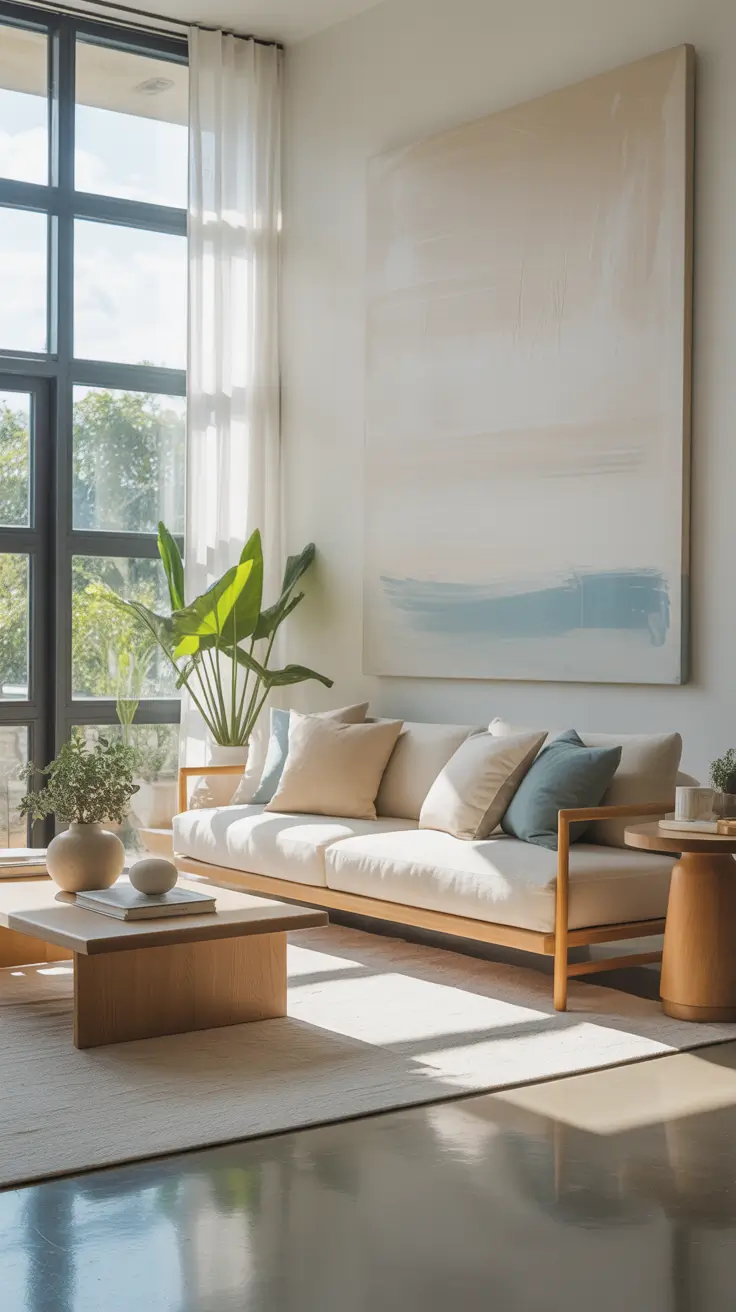 Wall Art for Living Room Ideas 2026: Modern Aesthetic Trends, Handmade Decor & Large Canvas Inspiration