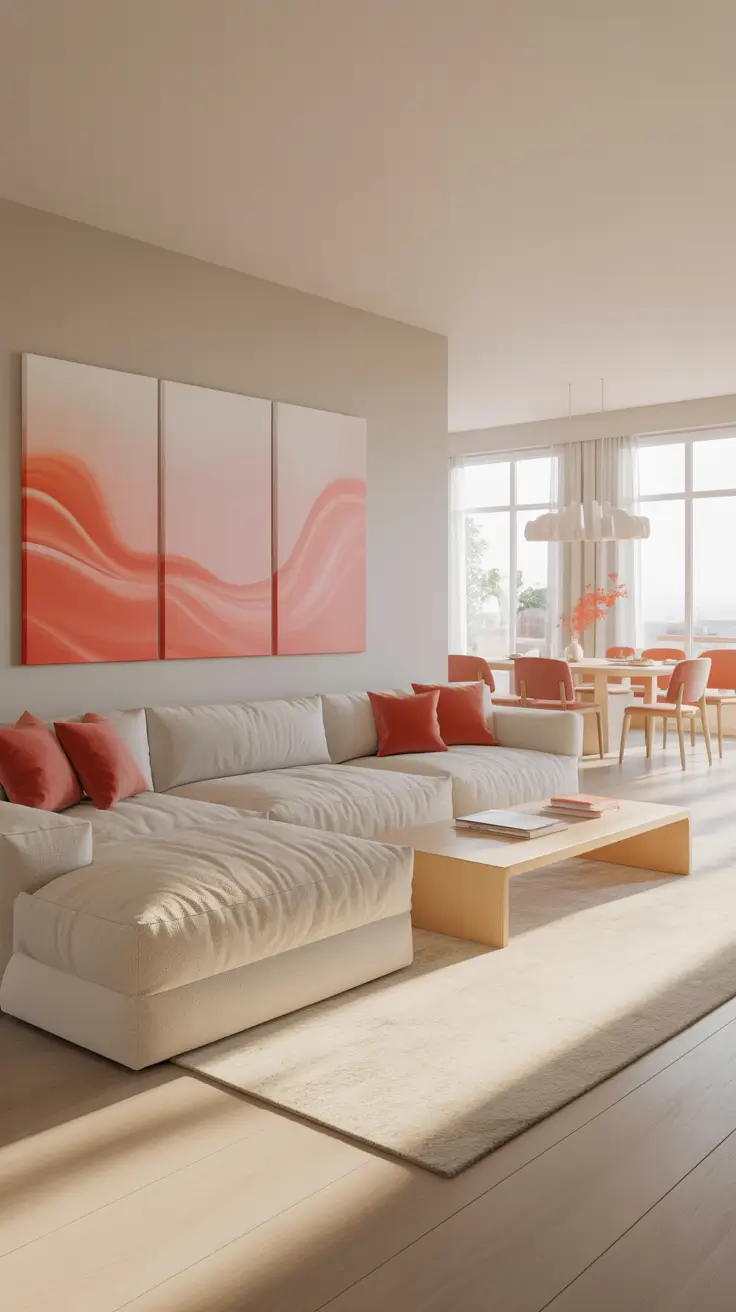 Wall Art for Living Room Ideas 2026: Modern Aesthetic Trends, Handmade Decor & Large Canvas Inspiration