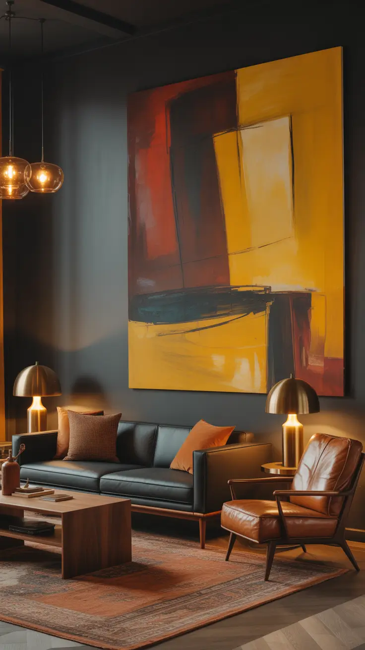 Wall Art for Living Room Ideas 2026: Modern Aesthetic Trends, Handmade Decor & Large Canvas Inspiration