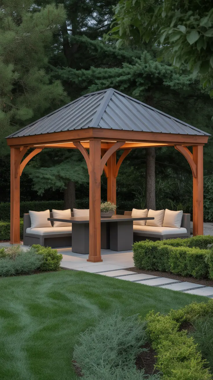 Gazebo Ideas 2026 for Modern and Functional Backyard Outdoor Living
