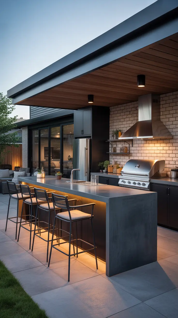 Outdoor Kitchen and Bar Ideas 2026: Modern Backyard Design Inspiration