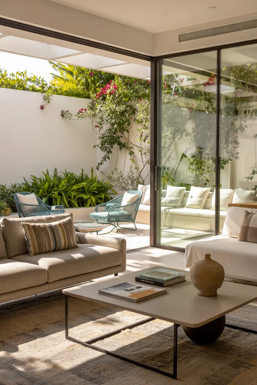 Indoor - Outdoor Living Room 2026: Modern Design Ideas for Seamless Living