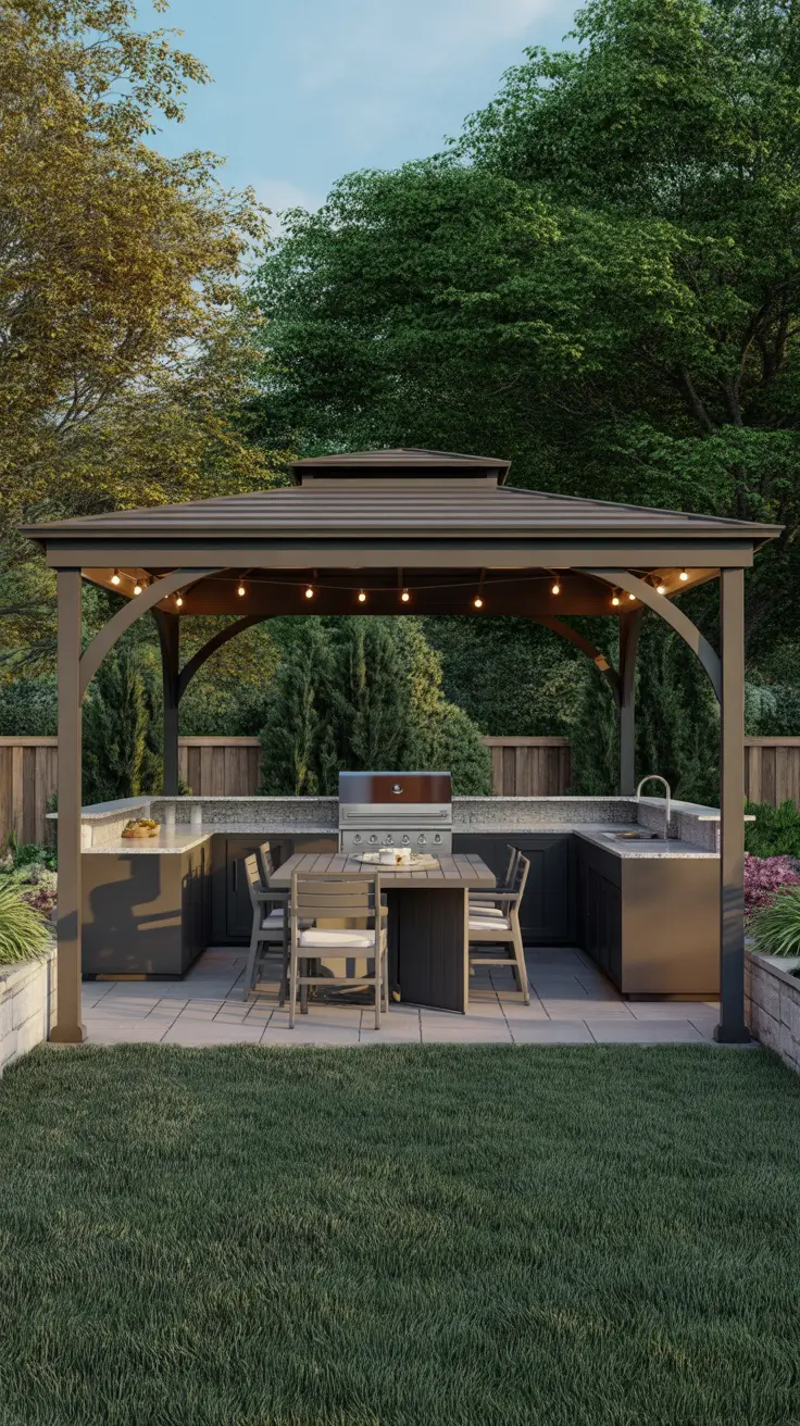 Gazebo Ideas 2026 for Modern and Functional Backyard Outdoor Living