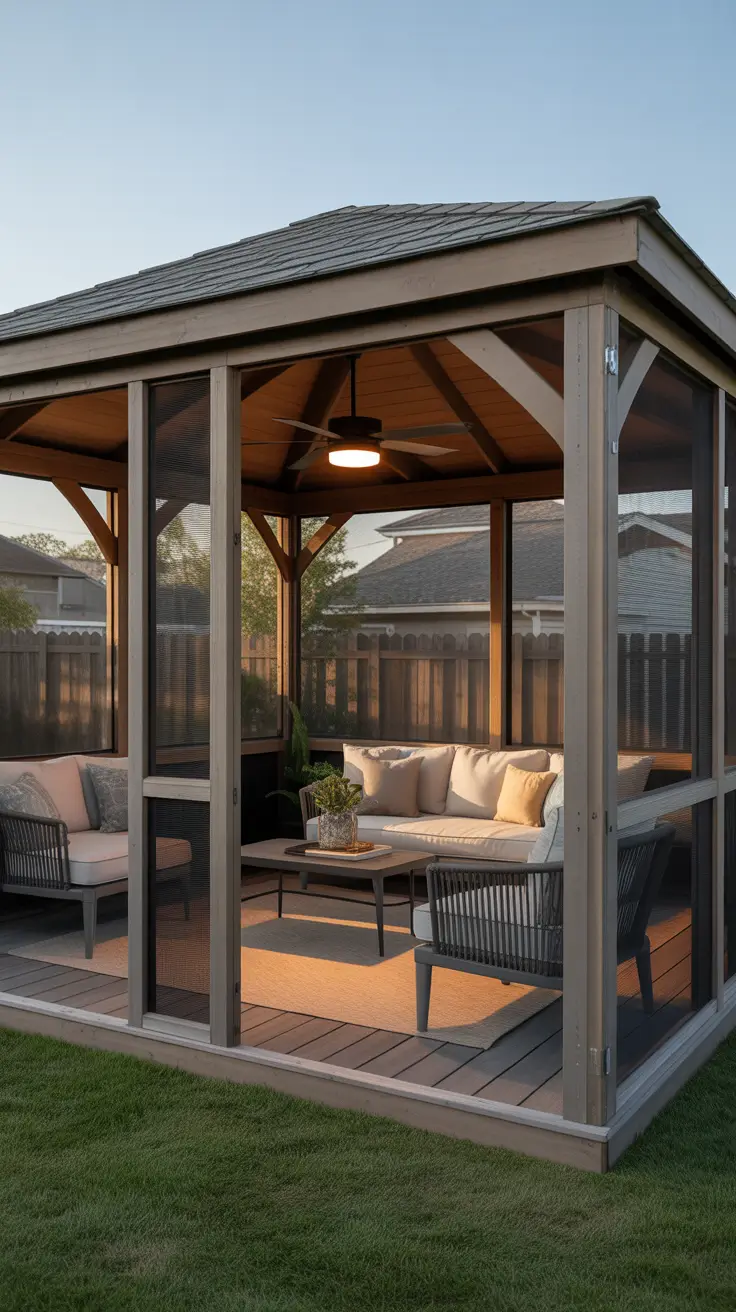 Gazebo Ideas 2026 for Modern and Functional Backyard Outdoor Living