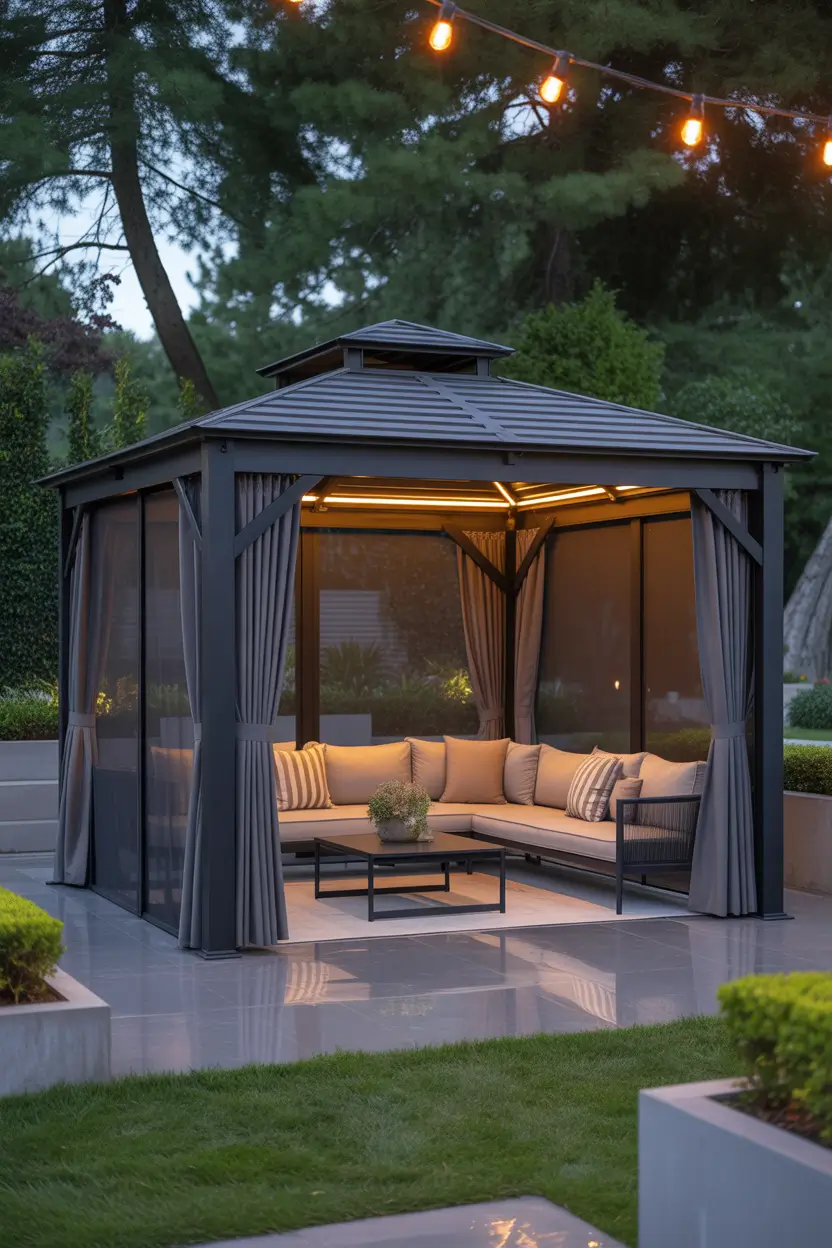 Gazebo Ideas 2026 for Modern and Functional Backyard Outdoor Living