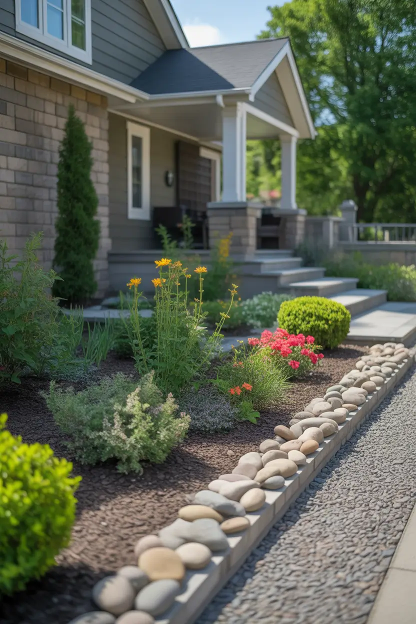 Flower Bed Border Ideas 2026 for a Stylish Front Yard Garden
