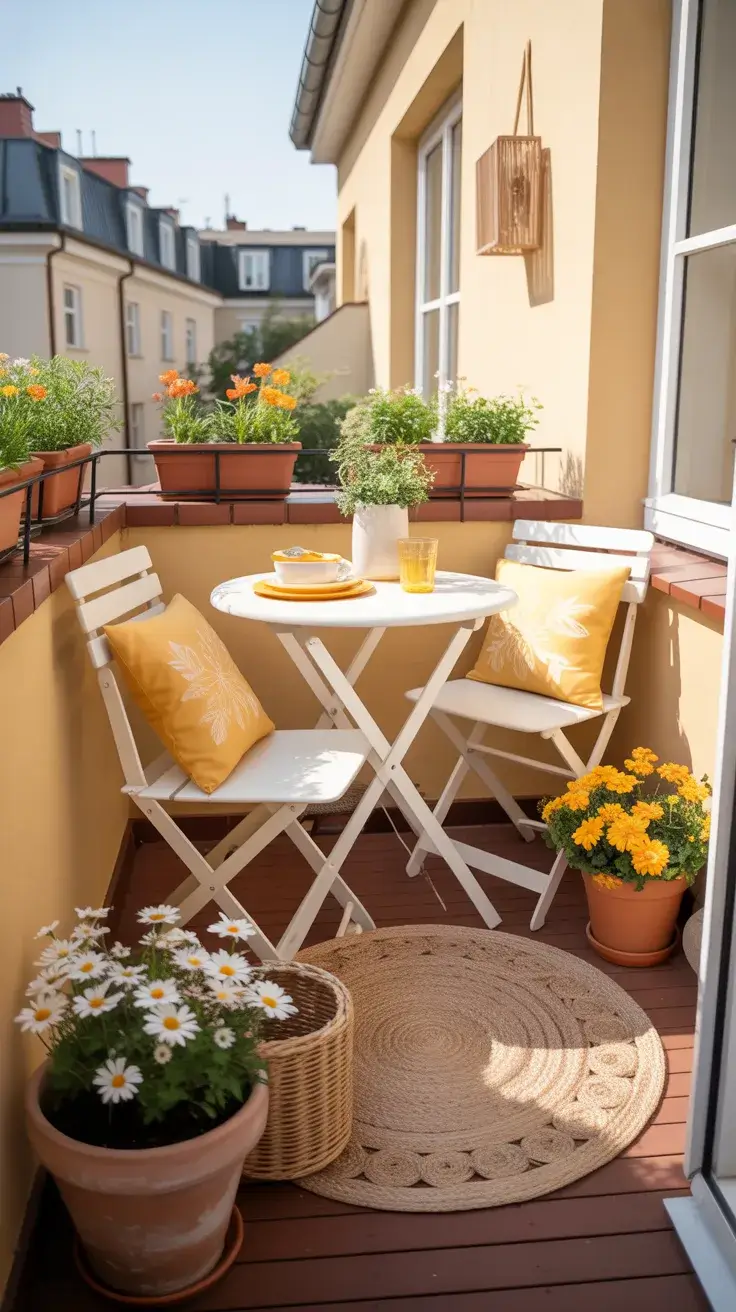 Summer Balcony Decor Ideas Small Space 2026: Cozy European Apartment Balcony Inspiration