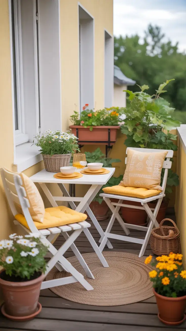 Summer Balcony Decor Ideas Small Space 2026: Cozy European Apartment Balcony Inspiration