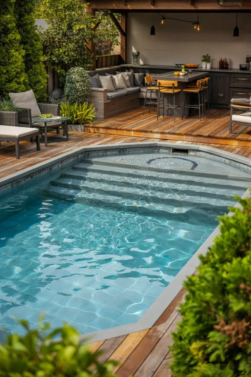 Above-Ground Pools Ideas 2026: Modern Backyard Designs, Deck Ideas and Landscaping Inspiration