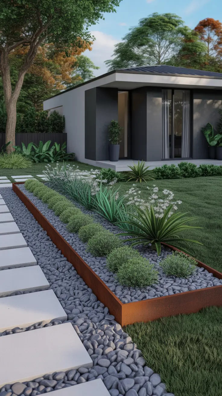 Flower Bed Border Ideas 2026 for a Stylish Front Yard Garden