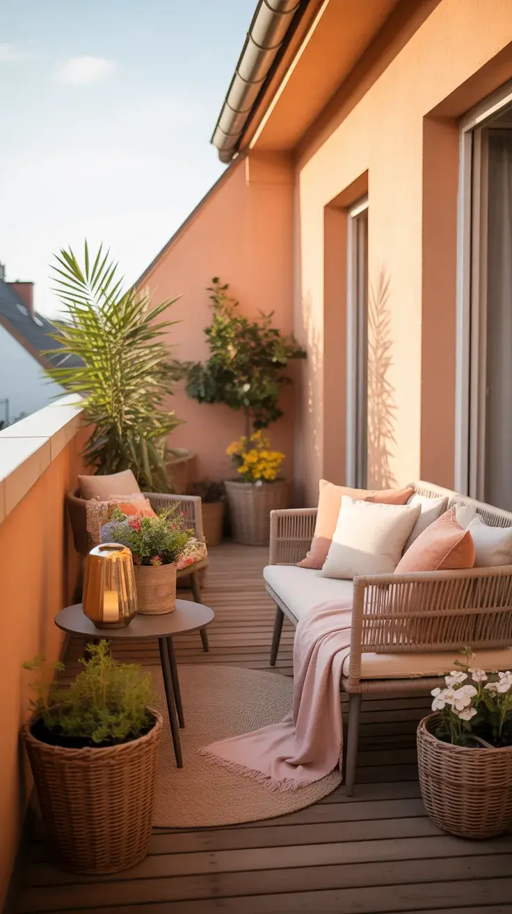 Summer Balcony Decor Ideas Small Space 2026: Cozy European Apartment Balcony Inspiration