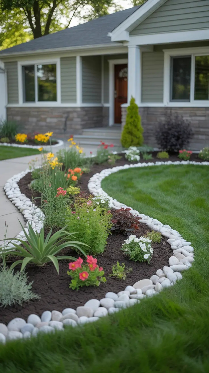 Flower Bed Border Ideas 2026 for a Stylish Front Yard Garden