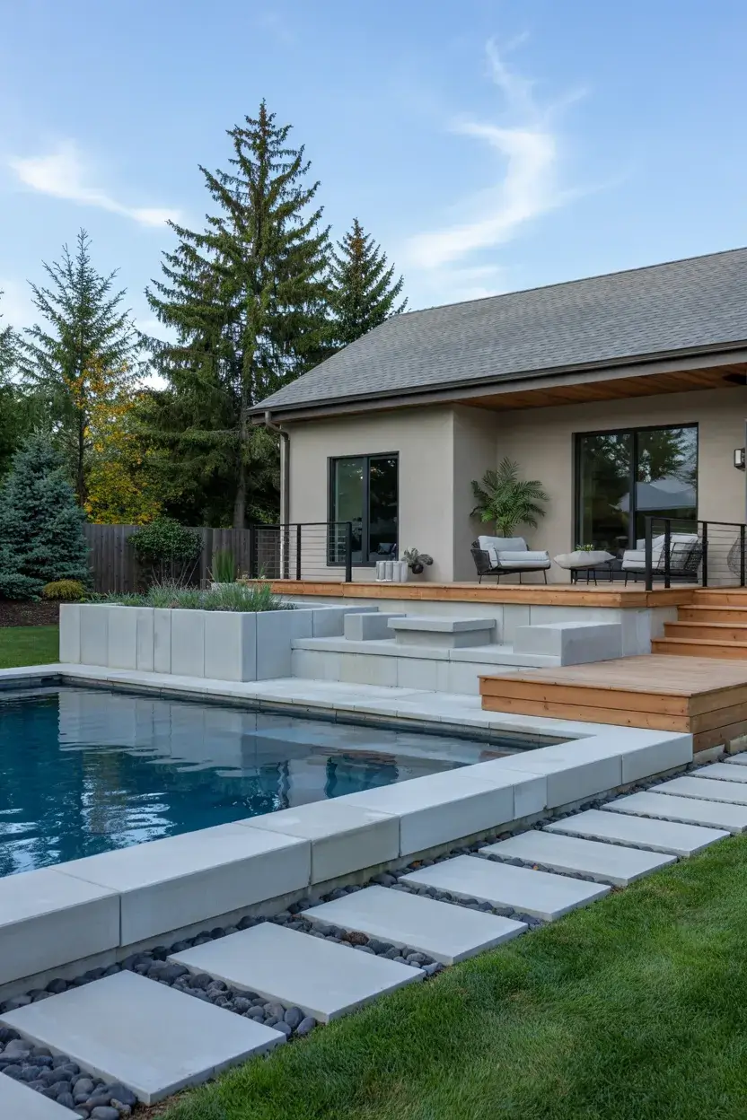 Above-Ground Pools Ideas 2026: Modern Backyard Designs, Deck Ideas and Landscaping Inspiration