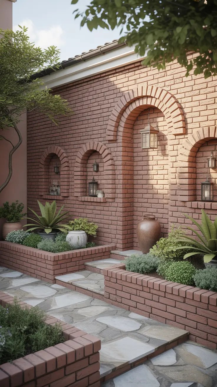 Garden Wall Ideas 2026: Modern Brick, Concrete and Decorative Outdoor Designs