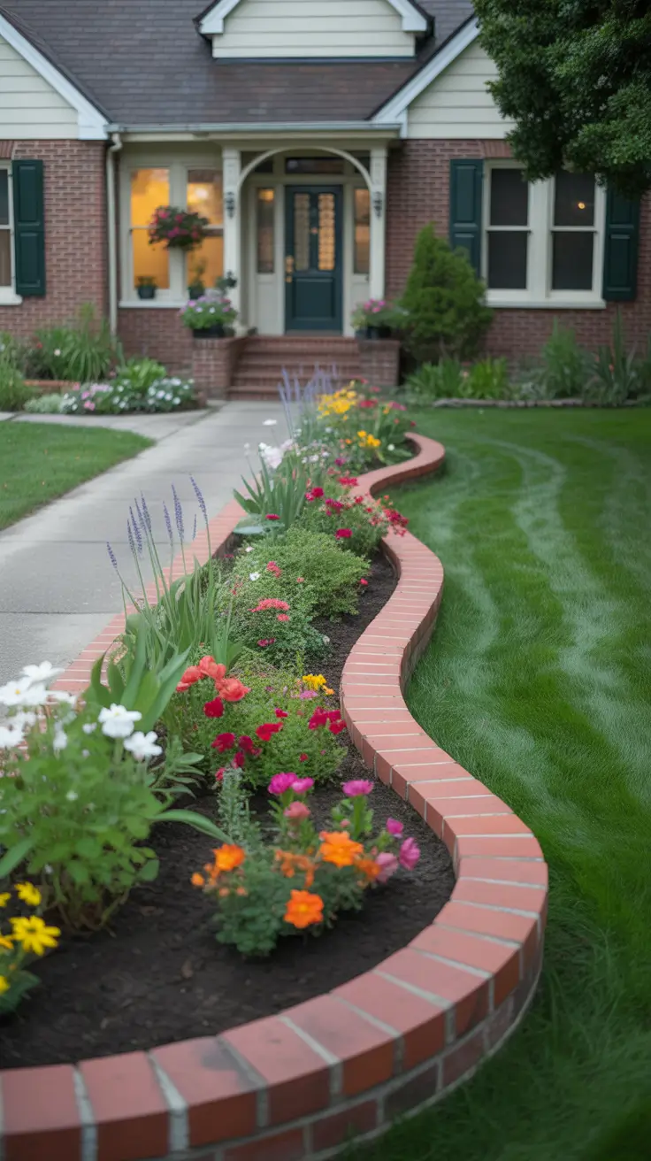 Flower Bed Border Ideas 2026 for a Stylish Front Yard Garden