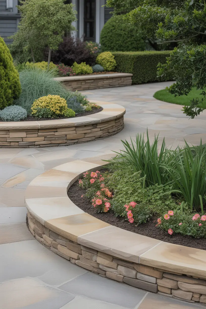 Flower Bed Border Ideas 2026 for a Stylish Front Yard Garden