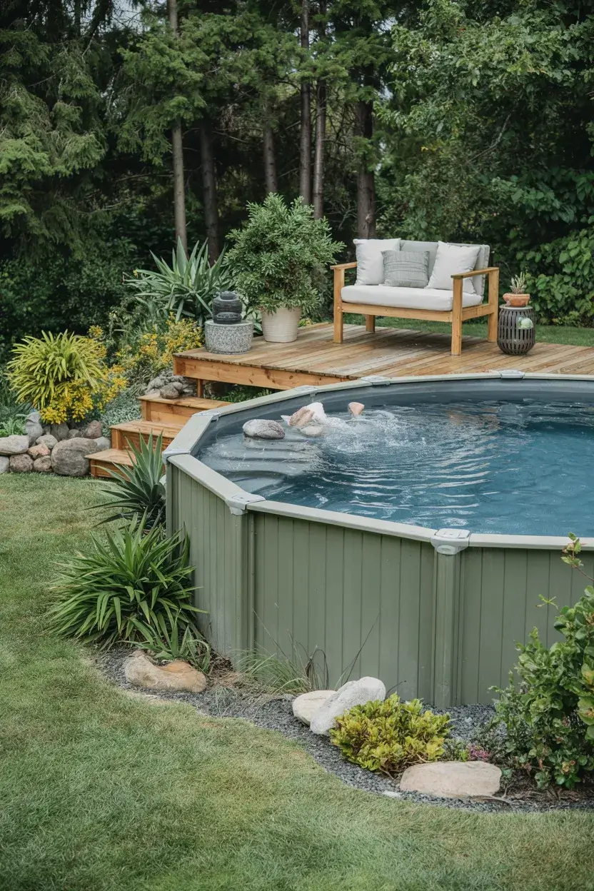 Above-Ground Pools Ideas 2026: Modern Backyard Designs, Deck Ideas and Landscaping Inspiration