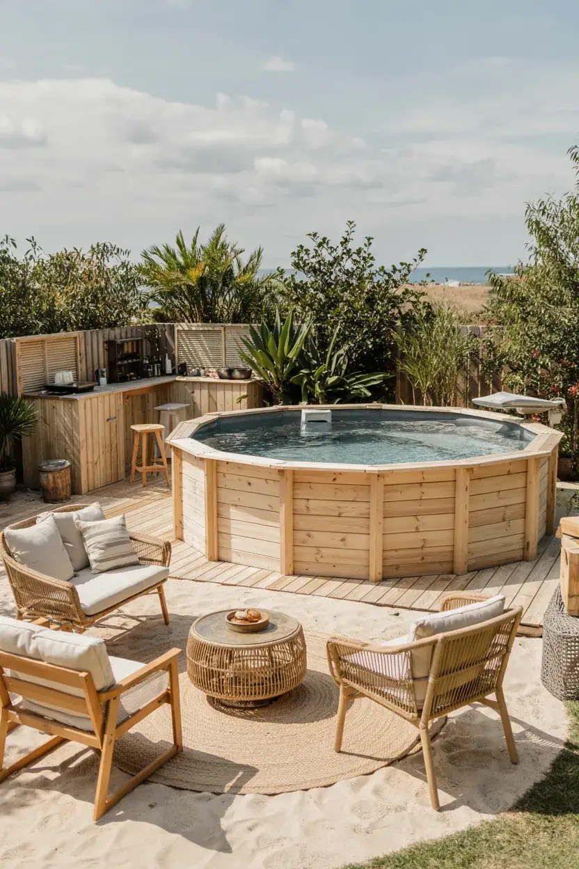 Above-Ground Pools Ideas 2026: Modern Backyard Designs, Deck Ideas and Landscaping Inspiration