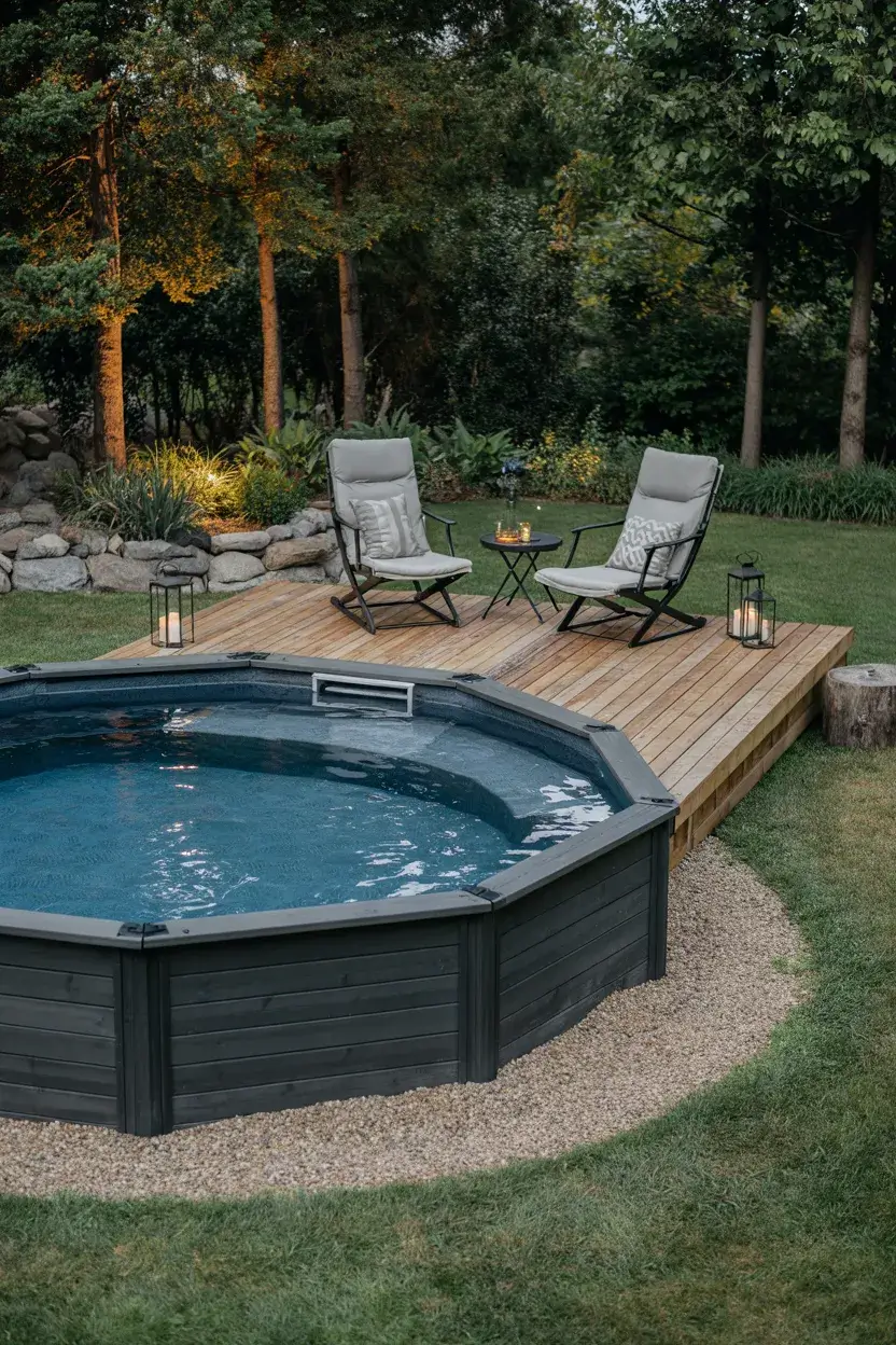Above-Ground Pools Ideas 2026: Modern Backyard Designs, Deck Ideas and Landscaping Inspiration