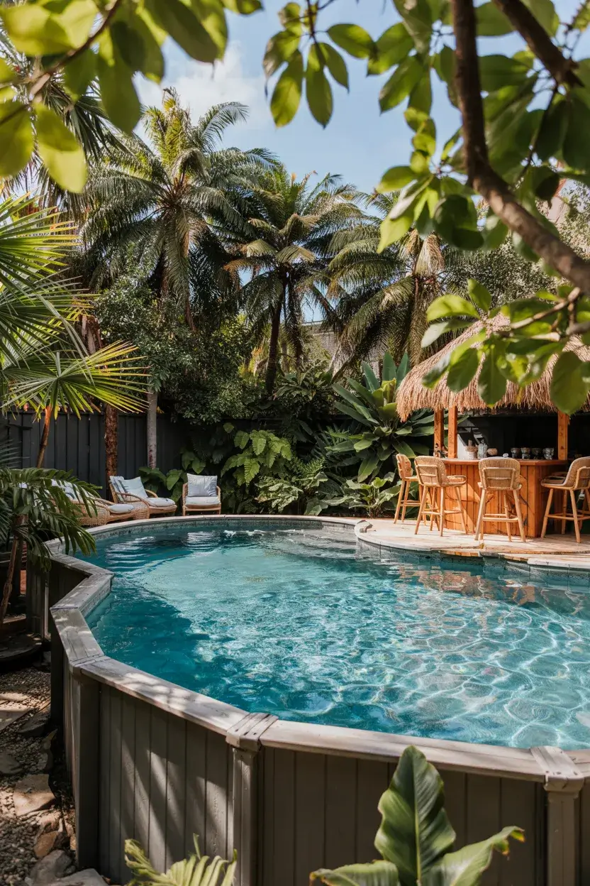 Above-Ground Pools Ideas 2026: Modern Backyard Designs, Deck Ideas and Landscaping Inspiration