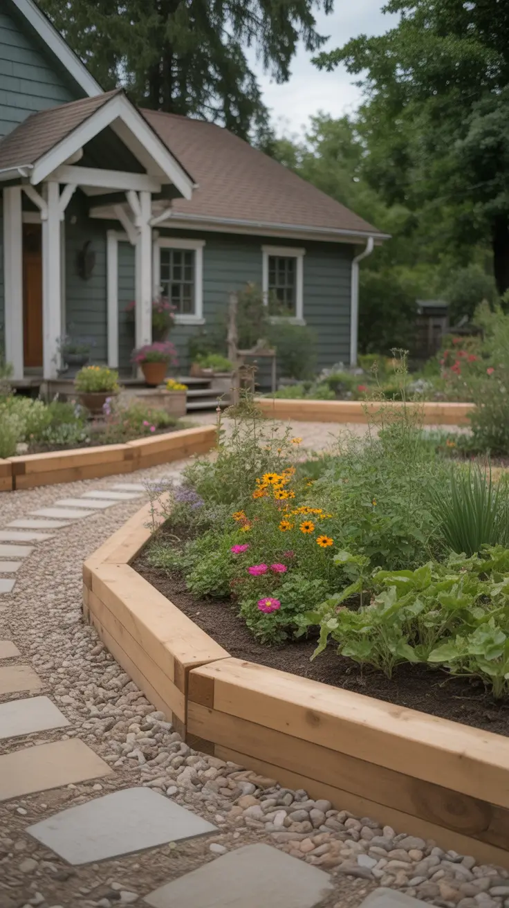 Flower Bed Border Ideas 2026 for a Stylish Front Yard Garden