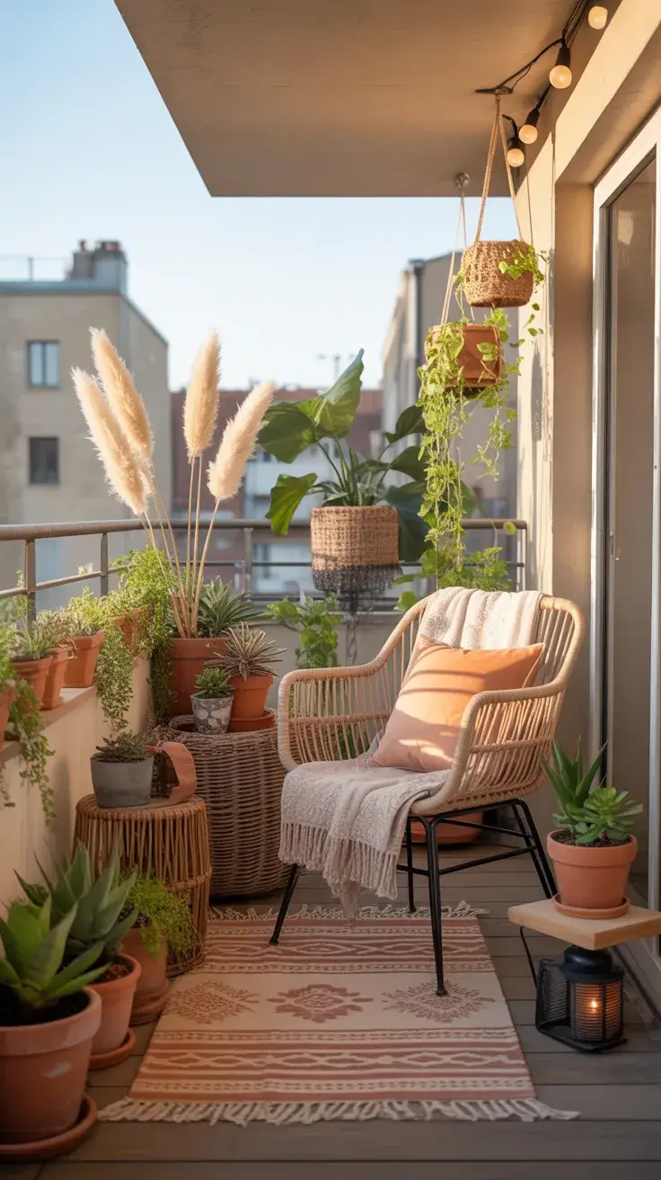 Summer Balcony Decor Ideas Small Space 2026: Cozy European Apartment Balcony Inspiration